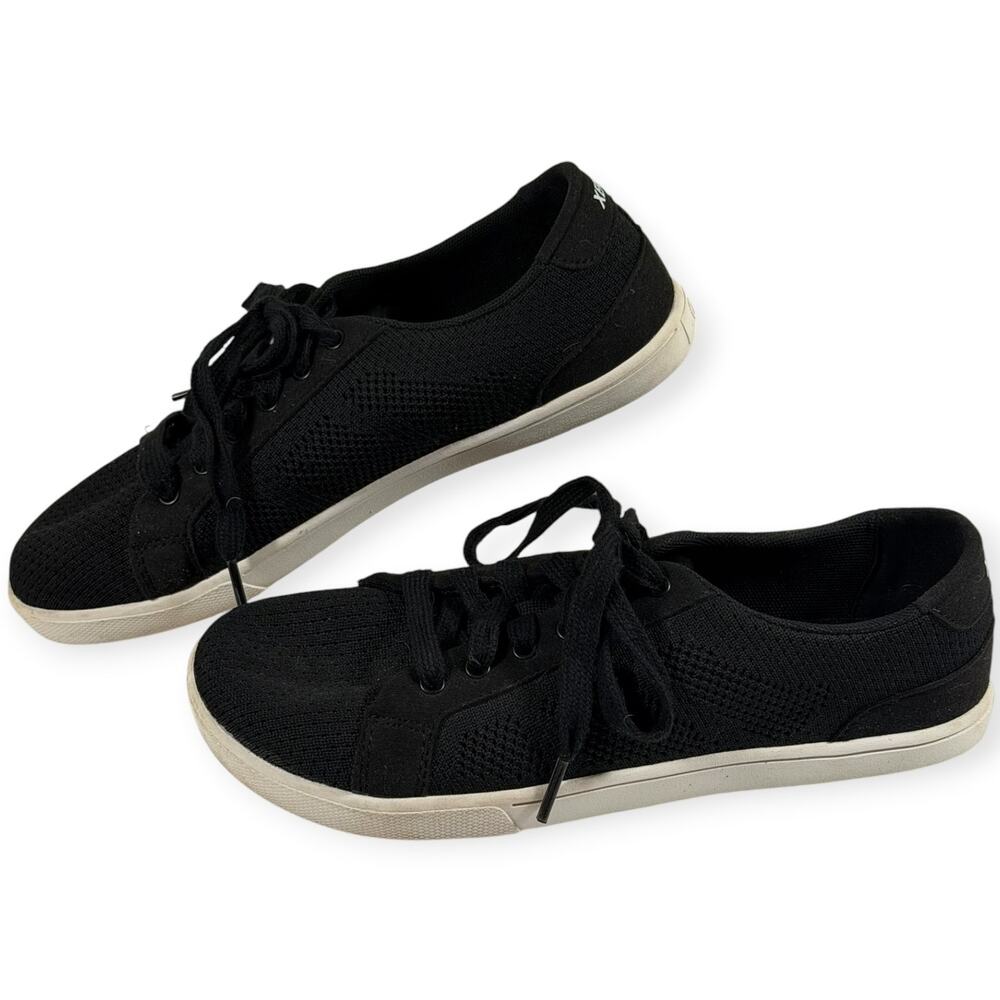 Xero Dillon Sneaker, Women's 7, Black/White, Barefoot Minimalist, Zero Drop